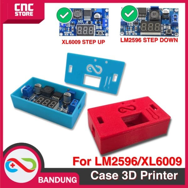 BOX CASING 3D PRINTER STEP DOWN LM2596 STEP UP XL6009 VOLTMETER