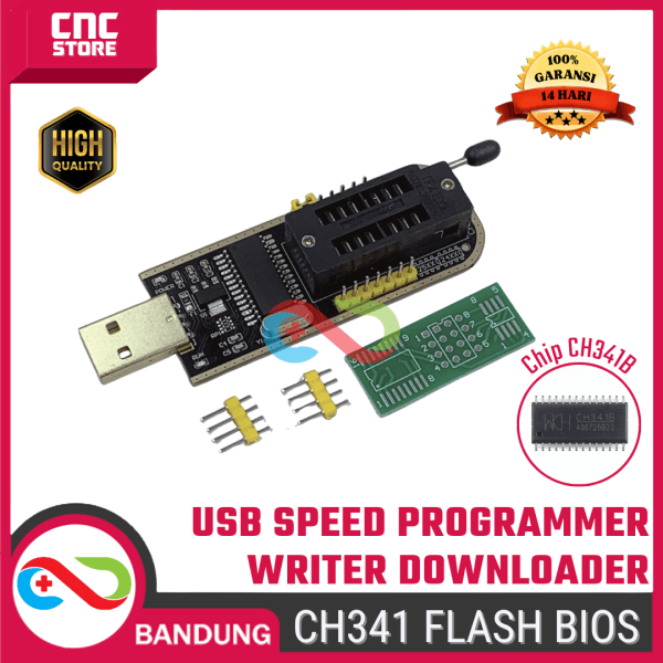 CH341A CH341B 24 25 EEPROM Flash BIOS USB Speed Programmer Writer Downloader