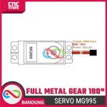Motor Servo MG995 Tower Pro – Full Metal 180 Derajat untuk Penggerak dan Robotika - Image 3