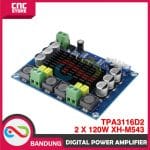 TPA3116D2 DIGITAL POWER AMPLIFIER DC 12V 24V 2 X 120W XH-M543 - Image 2