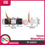 YF-S201C WATER FLOW SENSOR PENGUKUR DEBIT AIR YF S201C 0.5" 1/2INCH FLOWMETER - Image 4