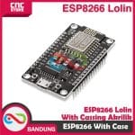 NODEMCU LUA WIFI V3 4MB 32MBITS CH340 FLASH ESP8266 ESP12 NODE MCU BOARD WITH CASE ACRYLIC AKRILIK - Image 2