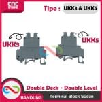 Terminal Block Susun Double Deck - Terminal Block Susun UKK3 Double Deck UKK3N Double Level CUKK-3 dan Terminal Block Susun UKK5 Double Deck UKK5N Double Level CUKK-5 -UKK3N Double Level CUKK-3 - Image 4