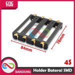 HOLDER BATERAI SMD 18650 4x 3.7V 4.2V 14.8V SERI PARALEL - Image 2