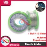 TIMAH SOLDER ROLL KECIL FURUKAWA DIAMETER 0.8  1 ROLL 10 METER 10M