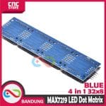 MAX7219 LED DOT MATRIX MODULE 8X8 4-IN-1 32X8 RUNNING TEXT DISPLAY BLUE - Image 5