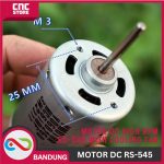 Motor DC Dinamo 545 RS-545 DC 12V AXIS AS 3mm AS PANJANG HIGH RPM With Fan - Image 5
