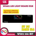 WS2812 built-in 256-bit full-color driver color lamp 8*32 5050 LED light board RGB - Image 2