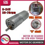 GearBox Motor DC Gear Box High Torque ZGB25B 370 370 RS-370 Dinamo DC Motor Speed Reduction