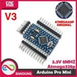 ARDUINO PRO MINI 3.3V 8MHZ  ATMEGA328 PROMINI V3 ATMEGA328P - Image 2