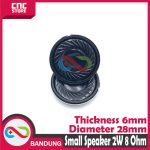 SMALL SPEAKER 2W 8 OHM 2W 8R DIAMETER 28MM THICKNESS 6MM - Image 3