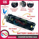 BATTERY SHIELD V3 18650 RASPBERRY PI WEMOS NODEMCU ESP32 - Image 2