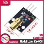 KY-008 LASER HEAD 5V 650NM COMPATIBLE WITH ARDUINO ESP8266