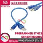 Paket Bundling Programmer STM32 STM32F103C8T6 + Kabel Mini USB untuk Proyek Arduino - Image 6