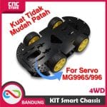 KIT SMART CHASSIS 4WD WHEEL DRIVE RC ARDUINO RASPBERRY ABS