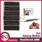 HEATSHRINK 5MM HEAT SHRINK SELANG SELONGSONG BAKAR PER 1 METER - Image 5