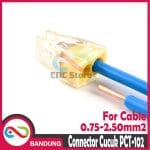TERMINAL CUCUK 2 KABEL PCT 102 BUKAN WAGO 773 PUSH KONEKTOR TUSUK JOIN