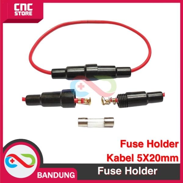 FUSE HOLDER KABEL 5X20MM RUMAH SEKRING