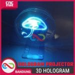 3D Hologram Projector Fan dengan Speaker Bluetooth – Untuk Display Gambar & Video - Image 4