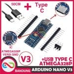 ARDUINO NANO V3.0 ATMEGA328 TYPE-C PLUS KABEL