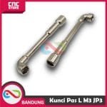 KUNCI PAS L BAUD HEXAGONAL NUT MUR M3 JP3