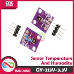 GY-213V-HDC1080 HIGH PRECISION TEMPERATURE AND HUMIDITY SENSOR MODULE - Image 2