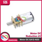 GA12-N20 N20 DC MOTOR HIGH TORQUE METAL GEAR 6V 200RPM - Image 2