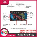 DIGITAL TIMER DELAY ON OFF MOSFET 12-24V DC 15A 400WATT CONTROL SWITCH - Image 2