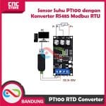 PT100 RTD Converter RS485 Modbus RTU Temperature Sensor DC 12V - Image 5