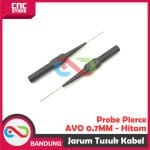 JARUM TUSUK  KABEL MULTIMETER NEEDLE PUNCTURE TEST PROBE PIERCE AVO 0.7MM - HITAM - Image 3