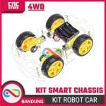 KIT Smart Chassis 4WD Robot Car Mobil – Kompatibel dengan Arduino dan Raspberry Pi - Image 5