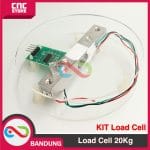 KIT HX711 MODULE 20KG PRESSURE SENSOR SET WEIGHING SENSOR - Image 3