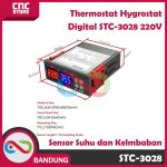 Thermostat Hygrostat Digital STC-3028 Atur Suhu Kelembaban 220V - Image 4