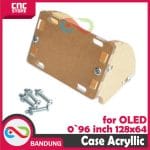 CASE ACRYLIC OLED 0.96 I2C 128X64 OLED LCD DISPLAY MODULE - Image 2