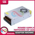 POWER SUPPLY SWITCHING PSU 12V 20A HIGH QUALITY ADAPTOR JARING 12V 20A SWITCHING POWER SUPPLY