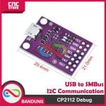 CP2112 MODUL SENSOR DEBUG BOARD USB KE SMBUS I2C 2.0 MICRO USB 5V - Image 2