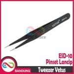 TWEEZER VETUS HRC40 ESD-10 110MM 11CM PINSET LURUS LANCIP