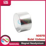 MAGNET NEODYMIUM NDFEB BULAT PERMANEN 12X9MM - Image 2