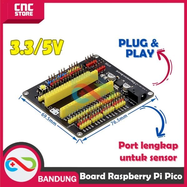 Raspberry Pi Pico Sensor expansion board