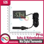 THERMOMETER FY-12 HYGROMETER DIGITAL WITH PROBE - Image 4