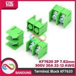 KF7620 - Terminal Block PCB Connector 2-pin pitch 7,62mm - Image 2