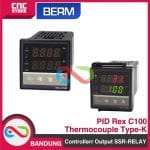 PID REX C100 C-100 THERMOCOUPLE TYPE-K CONTROLLER OUTPUT SSR-RELAY -C100FK02 M*DA - Image 2