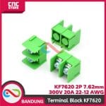 KF7620 - Terminal Block PCB Connector 2-pin pitch 7,62mm - Image 4