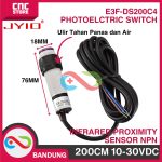 E3F-DS200C4 PHOTOELECTRIC SWITCH 200CM DC Infrared Proximity Sensor NPN E18-D200NK INDUSTRIAL - Image 4