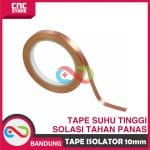 TAPE SUHU TINGGI SOLASI ISOLATOR TAHAN PANAS 10MM UNTUK KOMPONEN, KABEL 3D PRINTER MAKERBOT - Image 5
