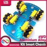 KIT SMART CHASSIS ALUMUNIUM ALLOY CHASIS 4WD RC MOBIL ARDUINO - Image 4
