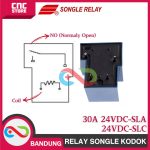 RELAY SONGLE KODOK 30A 24V SLA-24VDC-SL-C 4PIN 4 PIN - Image 4