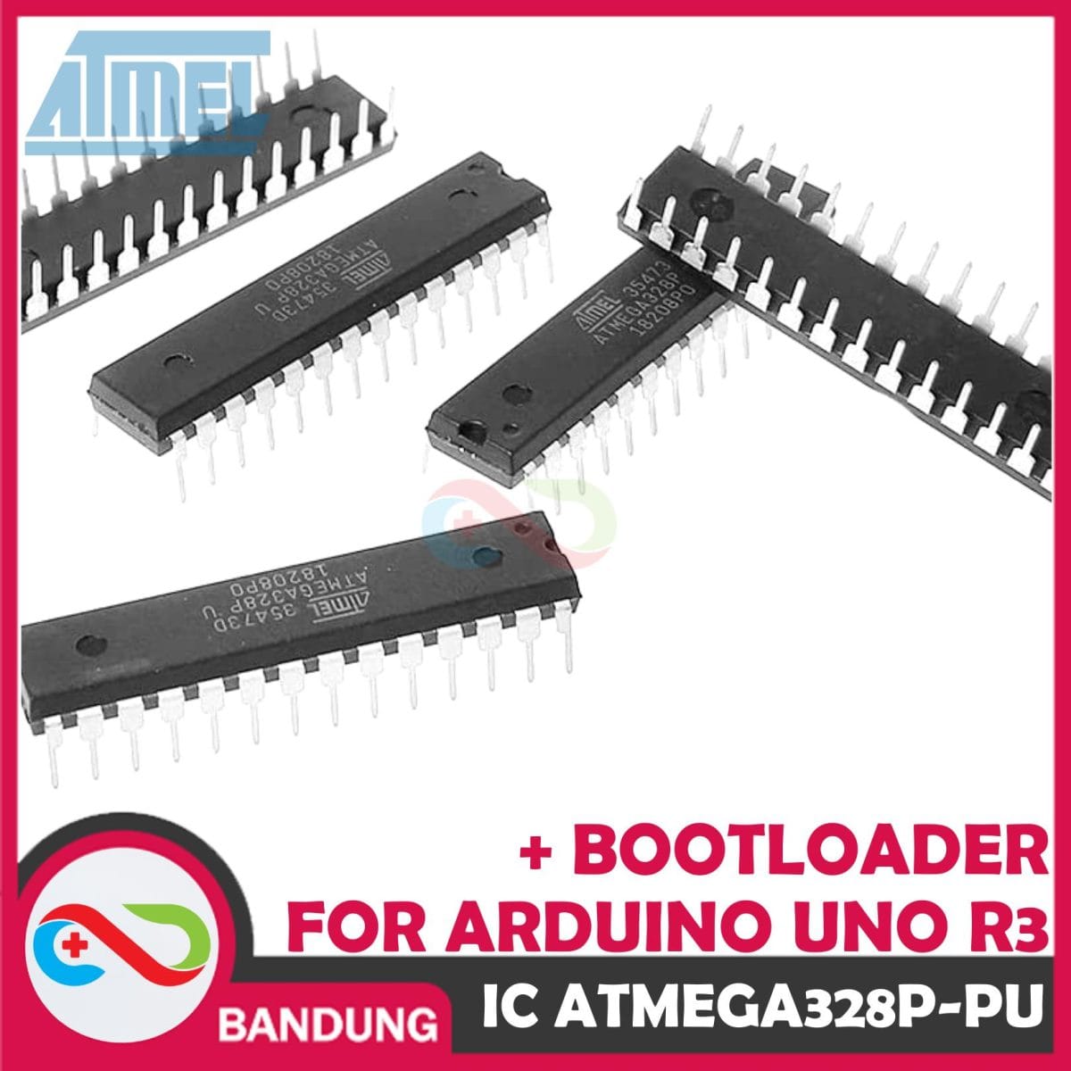 ATMEGA328P-PU ATMEGA328 MCU AVR DIP-28 + BOOTLOADER ARDUINO UNO + STICKER - Image 4