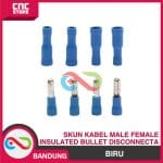 SKUN KABEL INSULATED BULLET MALE FEMALE DISCONNECTA MPD 2-156 BIRU - Image 4