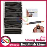 HEATSHRINK 3.5MM HEAT SHRINK SELANG SELONGSONG BAKAR PER 1 METER - Image 5